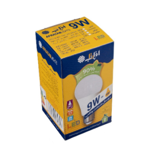 لامپ LED حبابی 9 وات افراتاب پایه E27