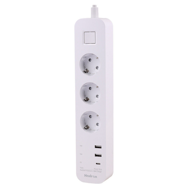 سه خانه با پرت usb و تایپ cبا توان خروجی 18 وات p343هادرون