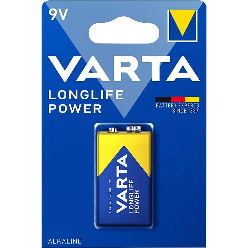 باتری 9V آبی وارتا